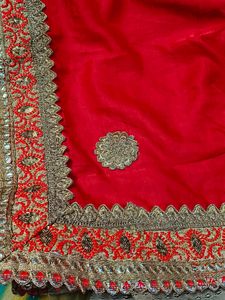 Elegant Embroidered Saree