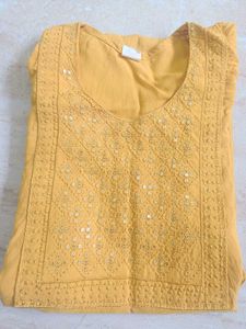 Elegant Embroidered Kurta