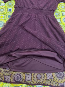 Dark Purple Dress