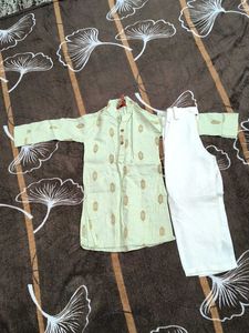 Checkered Tunic Top Combo