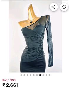 90s Goth Sexy Mini Dress