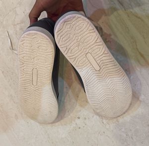 Stylish Grey High-Top Sneakers