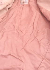 Vintage Pink Suede Jacket  Women Coat🧥