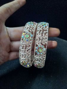 Rose gold Tone Bangle Set