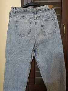 Acid Wash Denim Jeans