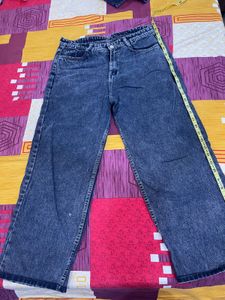 Wide Leg Jeans Pant