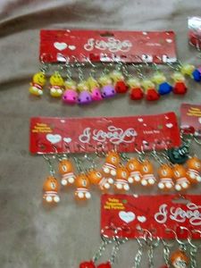 Excellent Bulk of More Than 50 Unique Keychains