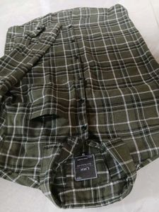 Checked Coffee Shirt