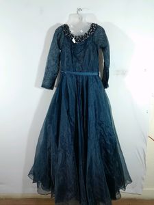 Charcoal Black Partywear Gown (Women&#39;s)