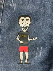 ◆ Beavis &amp; Butt-Head Ripped Cartoon Denim Jeans ◆