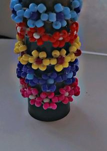 Beaded Flower Ring