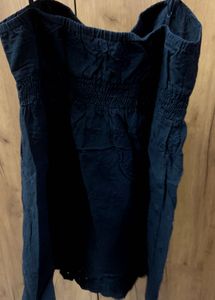 Black Eyelet Sun Dress