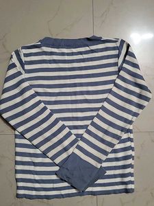 Striped Long Sleeve Top