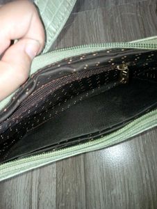 Safe Green Shoulder Bag