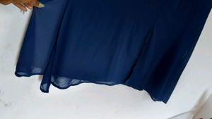 Navy Sleeveless Dress