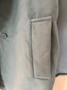 Fur Coat Free Size Dropped Shoulder