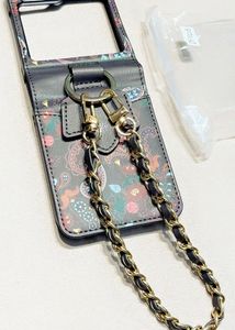 Samsung ZFlip 5 Case With Chain Charm