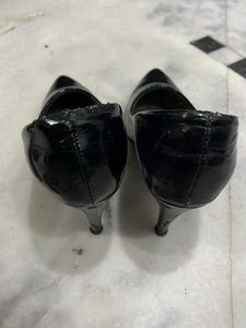 Hype Classy black Heels For Party
