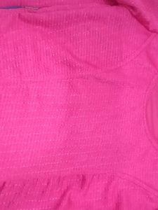 Magenta Pink Stretchable Blouse