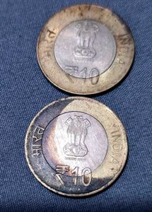 Rare 10 Rupee Commemorative Coins