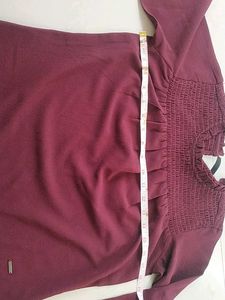 Maroon Top