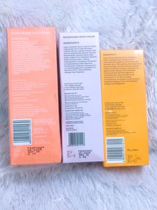 Foxtale Face wash, Moisturizer And Sunscreen