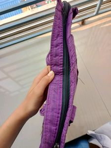 Purple Handbag For Daily Use.