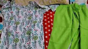 Floral Kurti And Plazzo Set