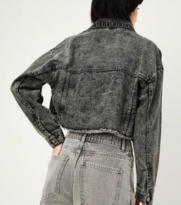 Acid Wash Denim Jacket