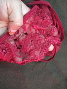 Red Lace 34🖤Thong Panty