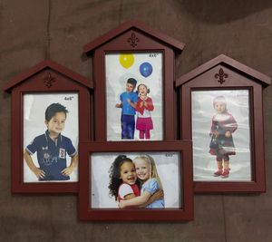 Unique Multi-Photo House Frame