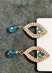 Teardrop Rhinestone Earrings