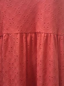 Redl Tiered Eyelet Mini Dress