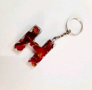 Real Rose Preserved Keychain