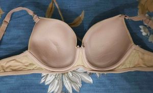 Zivame Beige Solid Underwired T-shirt Bra 🍞