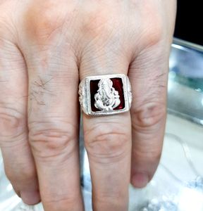 Chandi / Silver Ganesha Rings