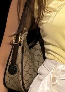 Patterned  BROWN Handbag