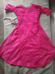 Womens Pink Kurti
