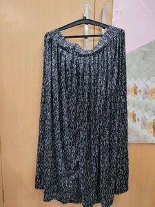 Stylish Black &amp; White Palazzo Pants (CQ)