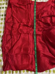 Pure Shiffon Red Suit