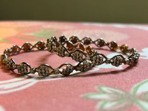 Silver Bangles Indian Wear
