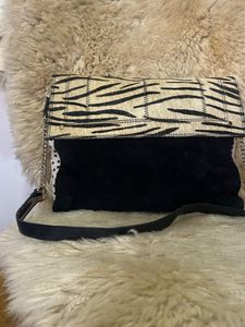 River Island Brand Animal Print Crossbody Bag