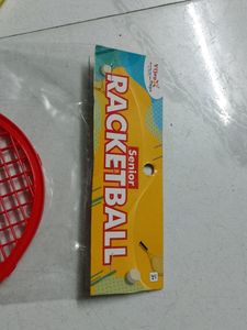 Racket Bats 2 Red And Yellow New Never Used