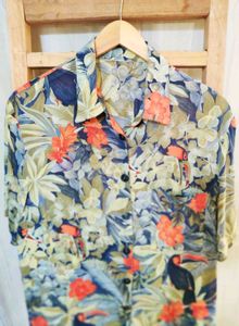 Floral Print Shirt Size-40