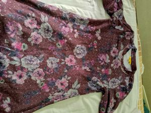 Floral Long Sleeve Dress