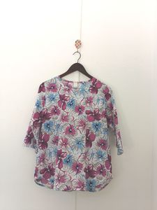 Cotton Floral Top