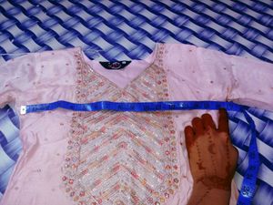 Elegant Kurta Set Peach🍑