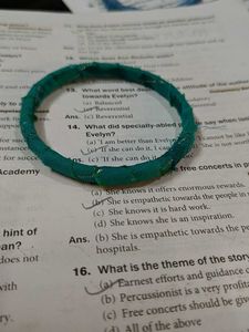 Hand Made Green Bangle(With Surprise Gift)