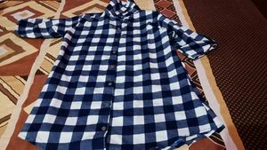 Striped Checkered Shirt For Women