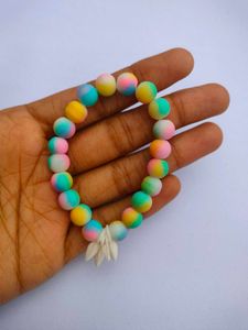 Crystal Rainbow Beads Bracelet